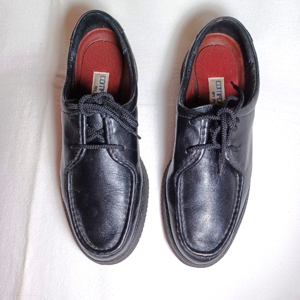 😍HP🫶Vintage Florsheim Comfortech Lace Black 8D